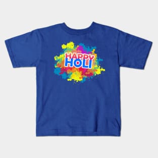 holi festival 3 Kids T-Shirt